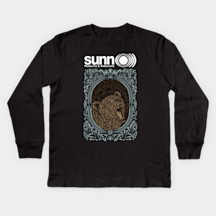 Sunn O))) Flight of the Behemoth Kids Long Sleeve T-Shirt